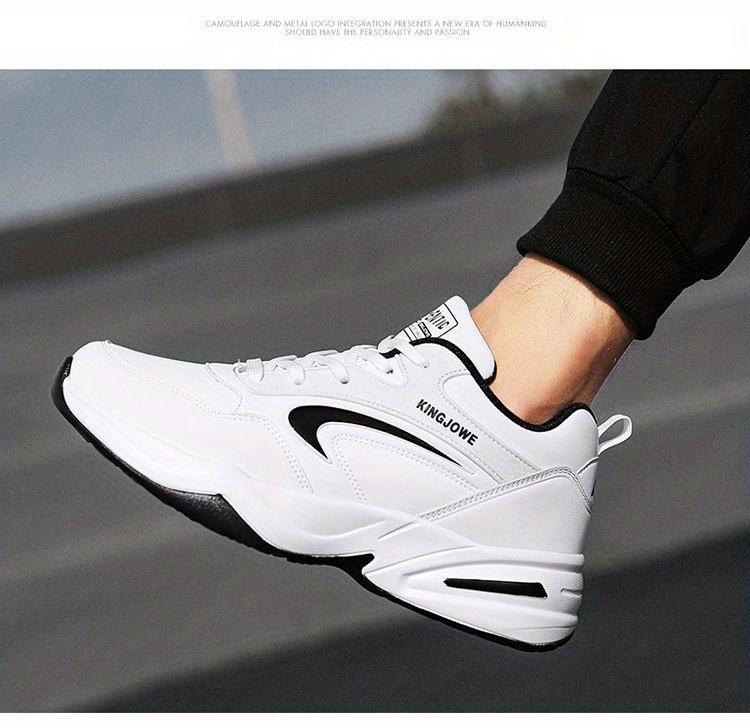 mens trendy lace up sneakers with assorted colors details 2